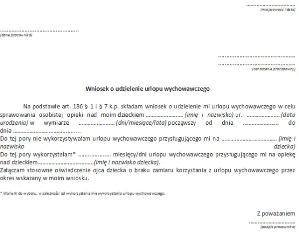 Urlop wychowawczy a emerytura: Co musisz wiedzieć? ZUS wyjaśnia